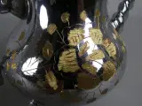 Zilverkleurige Theepot met Gouden Bloemenmotief – foto 7 – kavel bij De Kringwinkel, Diest