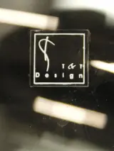 T&T Design glazen organische decanteerkaraf – foto 2 – kavel bij De Kringwinkel, Antwerpen