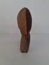 Handgesneden houten buste – foto 3 – kavel bij De Kringwinkel, Waardamme