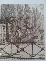 Koperets: "Coupure Brugge", Fellner 82/120 – foto 2 – kavel bij De Kringwinkel, Waardamme