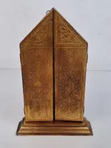 Houten huisaltaar of drieluik (Triptiek) – foto 2 – kavel bij De Kringwinkel, Waardamme