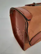 Vintage "East India Company" retro tas / documententas – decoratief verzamelobject – foto 3 – kavel bij De Kringwinkel, Waardamme