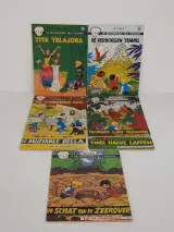 Grote Stapel Vintage Jommeke Stripboeken – Jef Nys – Jaren '60 / '70 / '80 (Kapoentjesuitgaven) – foto 2 – kavel bij De Kringwinkel, Waardamme