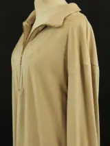 Marie Méro beige sweaterjurk in suedelook – foto 5 – kavel bij De Kringwinkel, Antwerpen