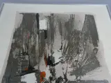 Kunstwerk expressionistische kleurenlitho Roswitha Lüder – foto 2 – kavel bij De Kringwinkel, Diest