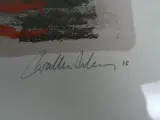 Kunstwerk expressionistische kleurenlitho Roswitha Lüder – foto 5 – kavel bij De Kringwinkel, Diest