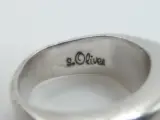 Zilveren s.Oliver ring maat 54 – foto 3 – kavel bij De Kringwinkel, Diest