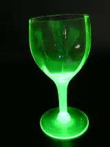 Set van 5 Vintage Uranium Wijnglazen – foto 4 – kavel bij De Kringwinkel, Heverlee