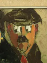 Achille Lammens (1888–1969) – Dubbelportret – foto 4 – kavel bij De Kringwinkel, Antwerpen