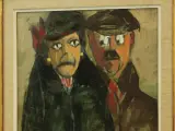 Achille Lammens (1888–1969) – Dubbelportret – foto 8 – kavel bij De Kringwinkel, Antwerpen