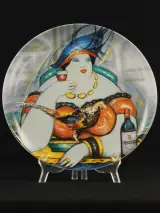 Royal Goedewaagen kunstbord ‘Enjoyment’ Sanja Camilovic – foto 2 – kavel bij De Kringwinkel, Antwerpen