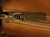 ETERNEL cognackleurige lederen handtas / crossbody – foto 3 – kavel bij De Kringwinkel, Antwerpen