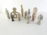 Set van 11 etnisch beeldjes – kavel bij De Kringwinkel, Heverlee