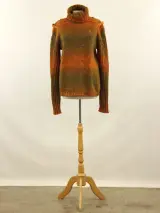 VERSACE JEANS COUTURE rolkraagtrui uit wol en alpaca - Made in Italy – foto 2 – kavel bij De Kringwinkel, Antwerpen