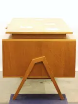 Vintage Mid-Century bureau met ingelegde Spaanse tegels – Jaren 60/70 – foto 7 – kavel bij De Kringwinkel, Antwerpen