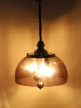 Space Age hanglamp in acryl en chroom (jaren 60/70) – foto 7 – kavel bij De Kringwinkel, Antwerpen