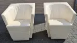 2 Jori Ice Cube fauteuils – kavel bij De Kringwinkel, Lochristi