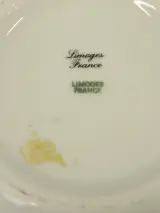Limoges Porseleinen potje in peervorm met Bloemendecor – 19 cm – foto 6 – kavel bij De Kringwinkel, Antwerpen