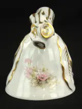 Limoges Porseleinen potje in peervorm met Bloemendecor – 19 cm – foto 7 – kavel bij De Kringwinkel, Antwerpen