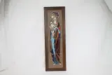 Vintage tegeltableau: Madonna met Kind – kavel bij De Kringwinkel, Brecht