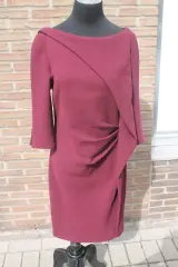 Bordeauxrode damesjurk van Natan - Maat 40 – foto 2 – kavel bij De Kringwinkel, Brecht