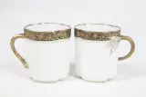Antiek Frans porseleinen koffieservies – foto 4 – kavel bij De Kringwinkel, Brecht