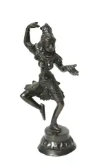 Bronzen Beeldje Hindoedanseres – foto 3 – kavel bij De Kringwinkel, Brecht