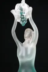Turquoise Sculptuur van Murano-glas – foto 7 – kavel bij De Kringwinkel, Brecht