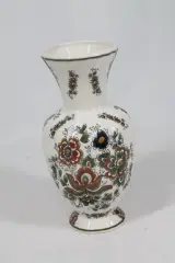 Vintage polychrome keramische vaas – foto 2 – kavel bij De Kringwinkel, Brecht