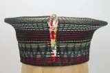 Traditionele Zuid-Afrikaanse Zulu-hoed – foto 3 – kavel bij De Kringwinkel, Brecht