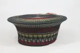 Traditionele Zuid-Afrikaanse Zulu-hoed – foto 5 – kavel bij De Kringwinkel, Brecht