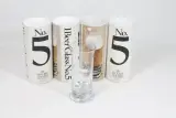 Lot van 4 Holmegaard No. 5 bierglazen – kavel bij De Kringwinkel, Brecht