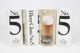 Lot van 4 Holmegaard No. 5 bierglazen – foto 2 – kavel bij De Kringwinkel, Brecht