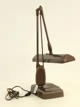 Dazor Model 1000 "Floating fixture" klassieke vintage industriële bureaulamp – kavel bij De Kringwinkel, Antwerpen