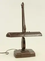 Dazor Model 1000 "Floating fixture" klassieke vintage industriële bureaulamp – foto 2 – kavel bij De Kringwinkel, Antwerpen