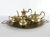 Elegant vintage verzilverd (EPNS) thee- en koffieservies(5 stuks - 4144 gr) – foto 2 – kavel bij De Kringwinkel, Heverlee