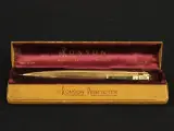 Vintage Ronson Penciliter 1/20 14K Gold Filled - vulpotlood & aansteker in originele doos - ca. 1948-1957 – kavel bij De Kringwinkel, Antwerpen