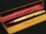 Vintage Ronson Penciliter 1/20 14K Gold Filled - vulpotlood & aansteker in originele doos - ca. 1948-1957 – foto 4 – kavel bij De Kringwinkel, Antwerpen