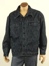 FENDI ROMA heren jeansjack - FF monogram - maat 52 - Made in Italy – kavel bij De Kringwinkel, Antwerpen