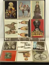 Verzameling oude postkaarten in 4 albums - verschillende thema's – foto 7 – kavel bij De Kringwinkel, Antwerpen
