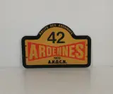 Set van 9 vintage rally- en autostickerplaten – foto 3 – kavel bij De Kringwinkel, Turnhout