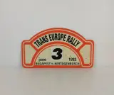 Set van 9 vintage rally- en autostickerplaten – foto 9 – kavel bij De Kringwinkel, Turnhout
