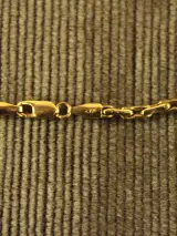 18 karaats gouden halsketting – foto 5 – kavel bij De Kringwinkel, Antwerpen