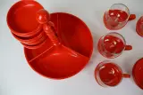 Vintage Melitta koffieservies met Schott Mainz Jenaer Glas en etagère – foto 2 – kavel bij De Kringwinkel, Izegem