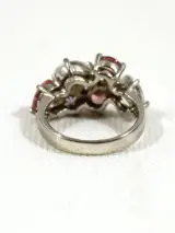 Kleurrijke 925 Zilveren Ring – foto 2 – kavel bij De Kringwinkel, Dilsen