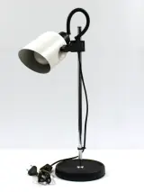 Vintage Chrome Bureaulamp – foto 2 – kavel bij De Kringwinkel, Dilsen