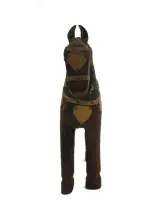 Rajasthani Houten Paard – foto 5 – kavel bij De Kringwinkel, Maaseik