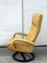 Lafer Kiri relaxfauteuil – leder – vintage design – foto 4 – kavel bij De Kringwinkel, Dilsen