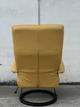 Lafer Kiri relaxfauteuil – leder – vintage design – foto 5 – kavel bij De Kringwinkel, Dilsen