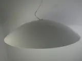 UFO-vormige Hanglamp Kartell met oranje neonbuis – foto 7 – kavel bij De Kringwinkel, Heverlee